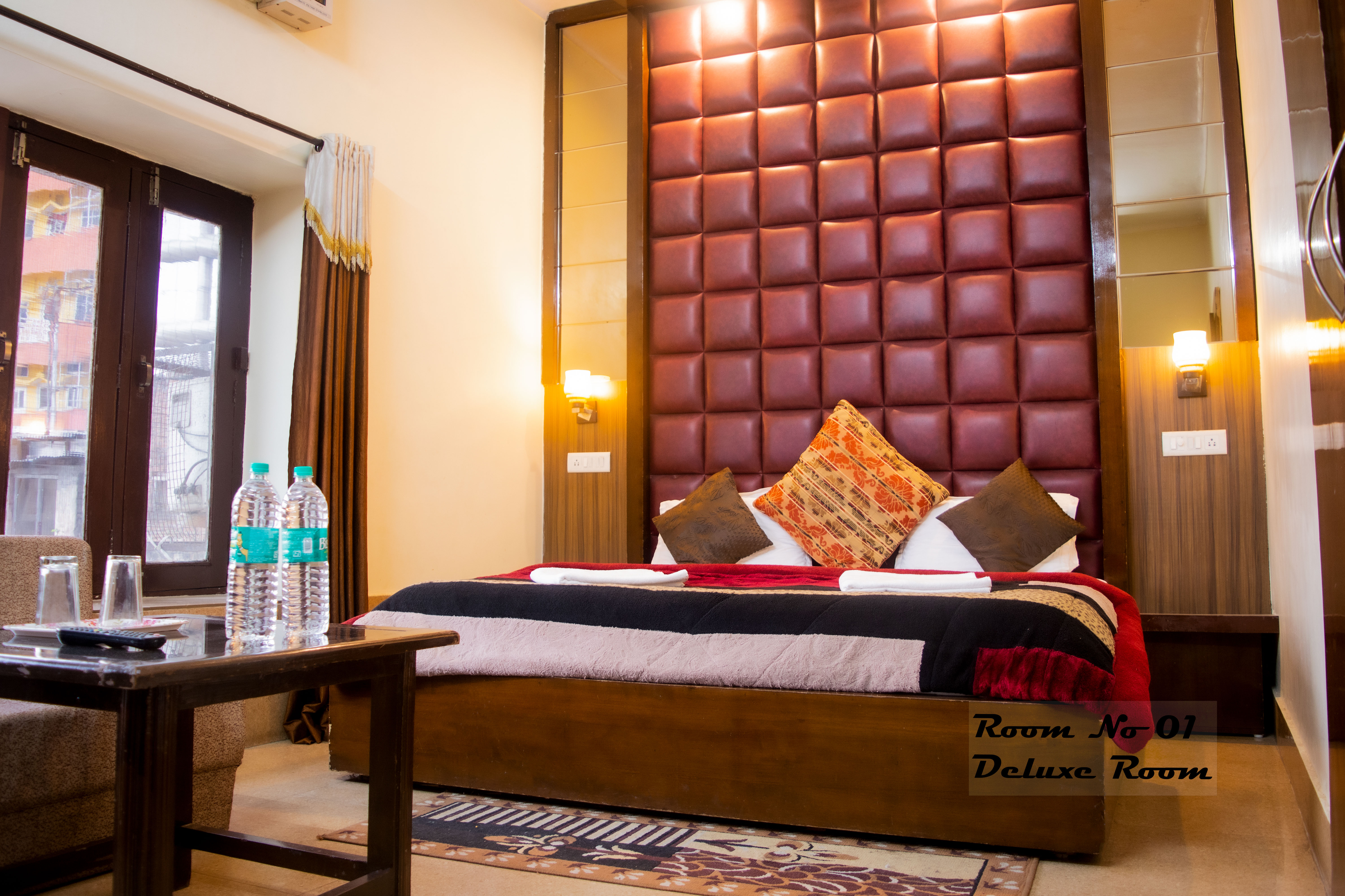 deluxe room 01 , hotel at haridwar